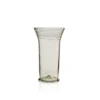 Thyme Flared Neck Glass Vase In Smoke