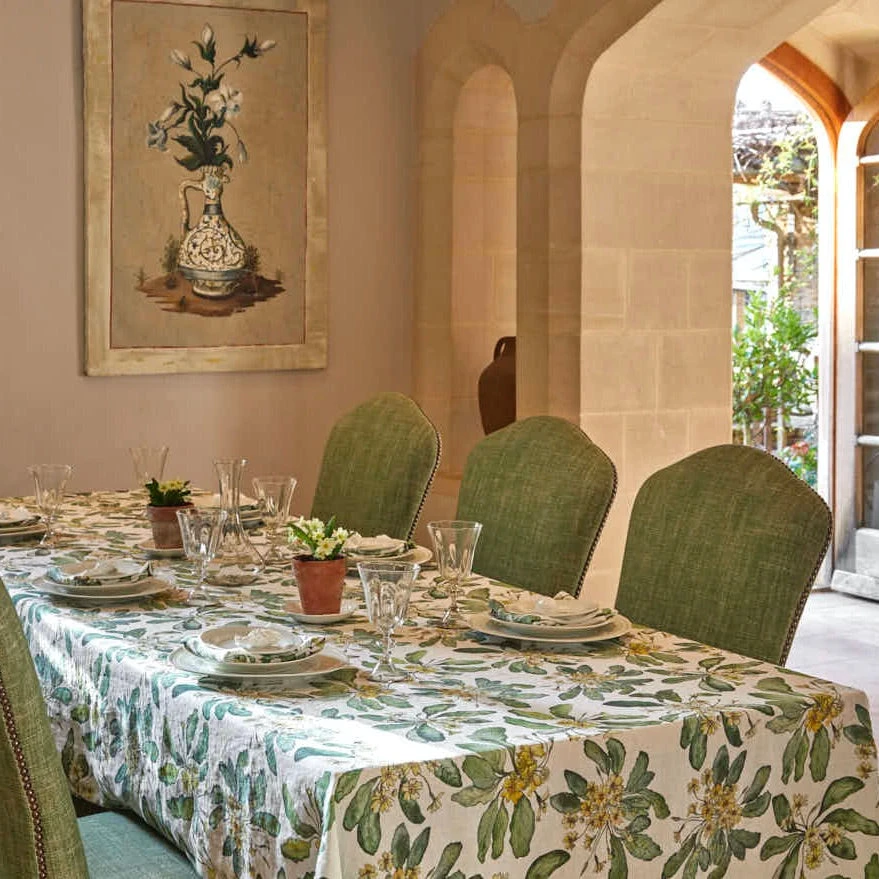 Bertioli By Thyme Table Linens Primrose Linen Table Cloth 4 Bertioli By Thyme Table Linens Primrose Linen Table Cloth
