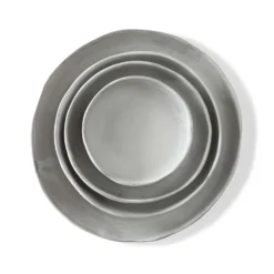 Mel Waterer Stoneware Nesting Dishes With Shallow Side Ceramics