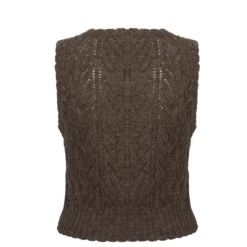 Herd Wyre Vest - Loam Womenswear