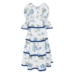 Flora Sardalos Amargos Dress - Iris