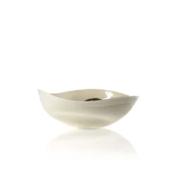 Thyme Ceramics Wobbly Bowl With Shiny Gold