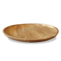 Thyme Hand Turned Wooden Platter