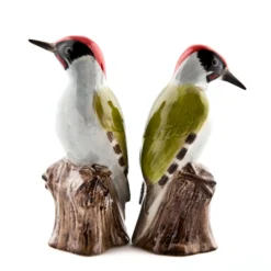 Quail Woodpecker Salt & Pepper Shakers 5 Quail Woodpecker Salt & Pepper Shakers
