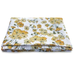 Bertioli By Thyme Table Linens Yellow Rose Table Cloth 7 Bertioli By Thyme Table Linens Yellow Rose Table Cloth