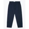 Wax London Kurt Seersucker Trouser - Navy