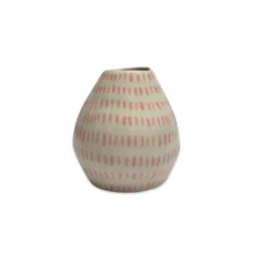 Lomito Bud Vase With Pink Dots
