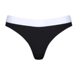 Sport & Swim Davy J Bikini Briefs - Black With White