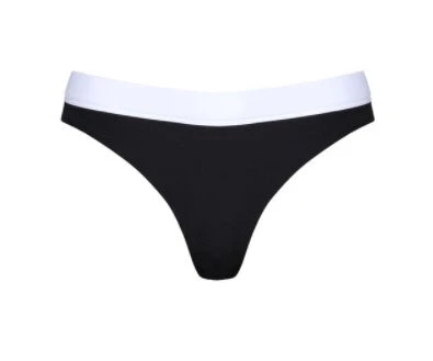 Sport & Swim Davy J Bikini Briefs - Black With White 3 Sport & Swim Davy J Bikini Briefs - Black With White