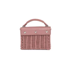Wicker Wings Mini Kuai Bag In Dusk Bags & Baskets