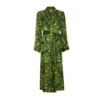 Bertioli By Thyme Silk Robe In Rivermint Silkwear 2 Bertioli By Thyme Silk Robe In Rivermint Silkwear