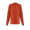 Valle & Vik Womenswear The Beau Shirt In Rust 2 Valle & Vik Womenswear The Beau Shirt In Rust
